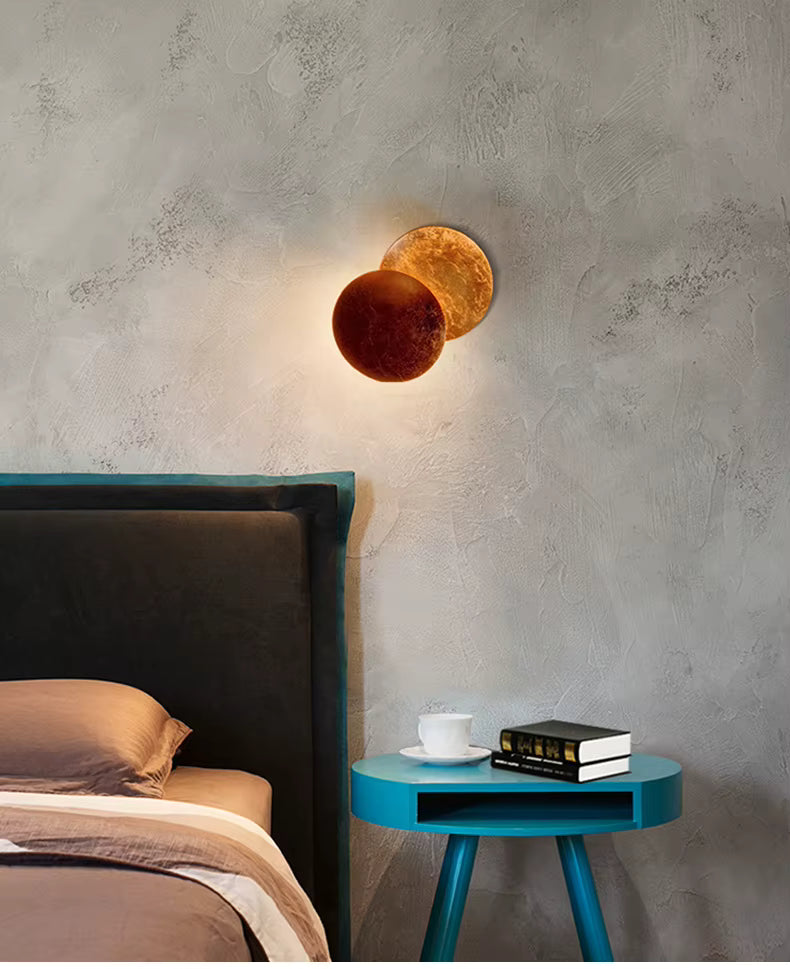 Moon Eclipse Wall Light