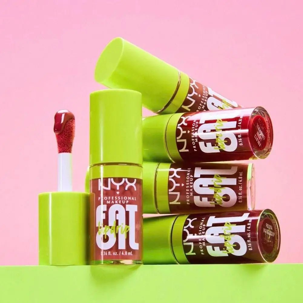 Fatoil 8 Color Water-Like Mirror Lip Gloss Lastingly Moisturizes Lips Repair Damaged Lip Creates Plump and Glossy Lip Look
