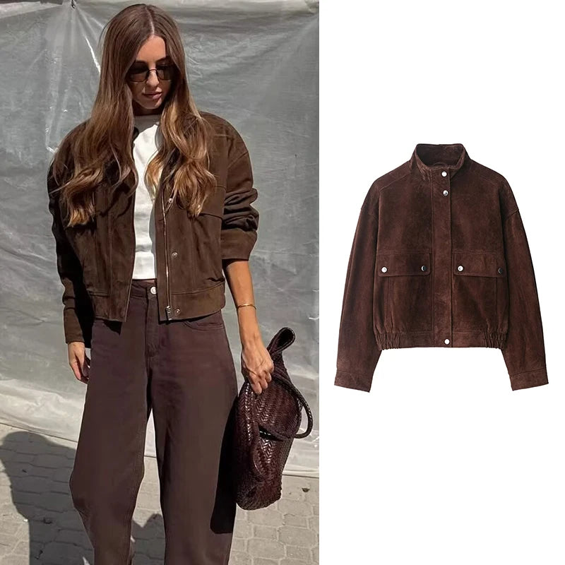 Elegant Women'S Loose Warm Jackets