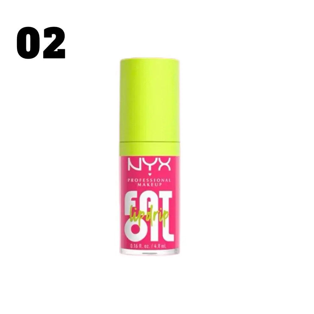 Fatoil 8 Color Water-Like Mirror Lip Gloss Lastingly Moisturizes Lips Repair Damaged Lip Creates Plump and Glossy Lip Look