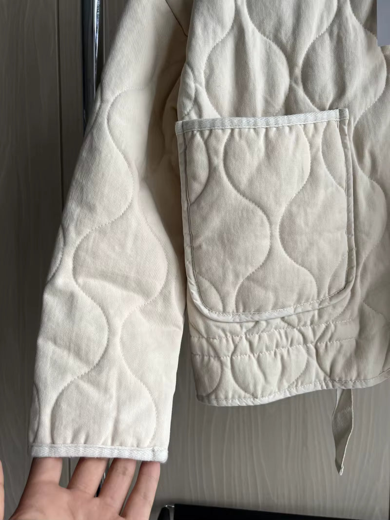 Vintage Quilted Cotton Coat