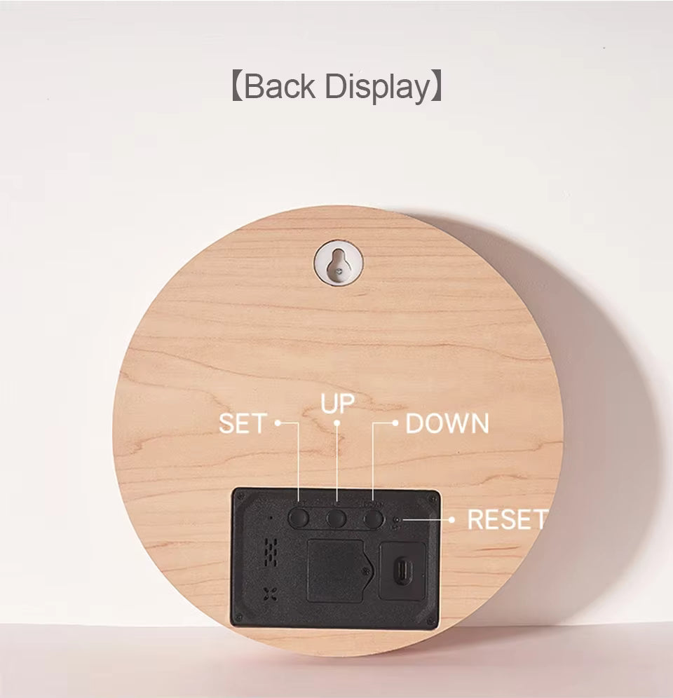 Modern LED Digital Wall Clock