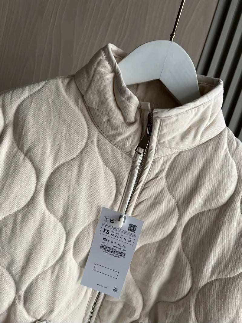 Vintage Quilted Cotton Coat
