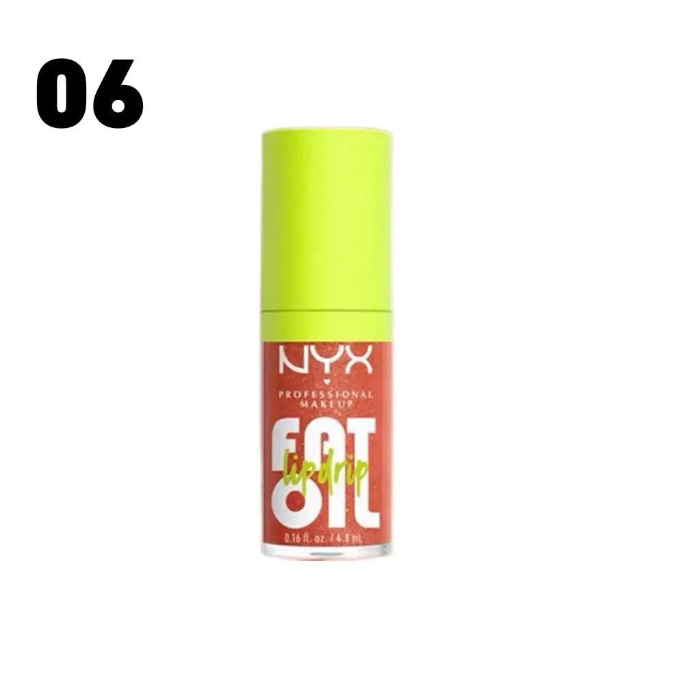 Fatoil 8 Color Water-Like Mirror Lip Gloss Lastingly Moisturizes Lips Repair Damaged Lip Creates Plump and Glossy Lip Look