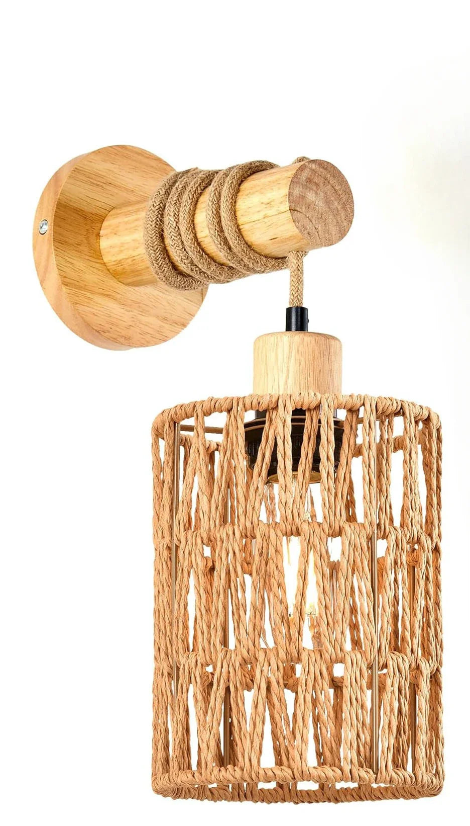 Hemp Rope Wall Lamp