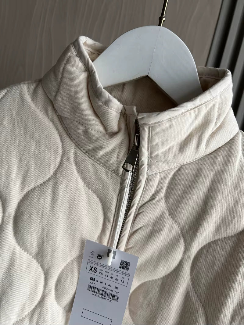 Vintage Quilted Cotton Coat