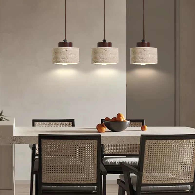 Wabi-Sabi Stone Pendant Light